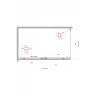 Душевой уголок BELBAGNO UNO-195-AH-1-150/90-C-Cr