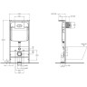 Монтажный элемент для подвесного унитаза BELBAGNO BB026 + BB041CR BB026/BB041CR