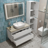 Тумба Bianco Opaco 80 см BELBAGNO KRAFT KRAFT100BO-KEPMCO-1302-SET