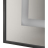 Зеркало BELBAGNO SPC-KRAFT-1400-800-SENS-NERO, 1400x800x32 мм
