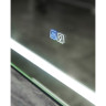 Зеркало BELBAGNO SPC-KRAFT-500-900-LED-TCH-WARM в алюминиевой раме со встроенным светильником, сенсорным выключателем и подогревом, 500x32x900